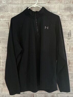 Under Armour Black Men's 1/4 Zip Performance Pullover